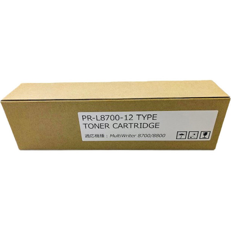 PR-L8700-12(汎用) 汎用トナーカートリッジ NEC PR-L8700-12タイプ 1個 ノーブランド 【通販モノタロウ】