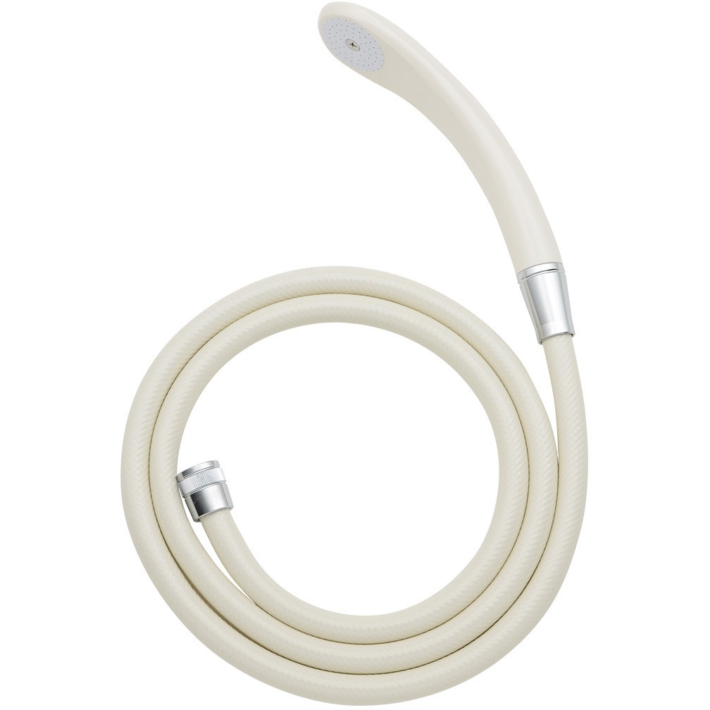 Reta シャワーヘッド クリーム色ホース付き ガオナ シャワーヘッドとホースのセット LIXIL(INAX)用 GAONA(ガオナ