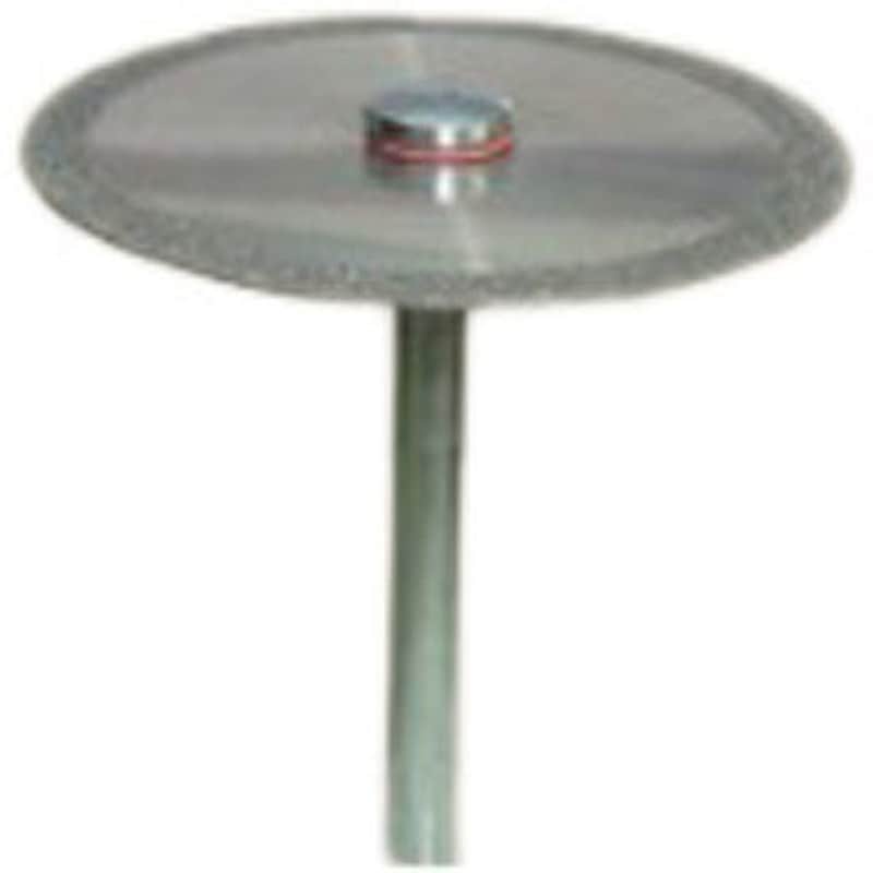 D9641 電着ダイヤモンドディスク リューター(日本精密機械工作) 両面電着タイプ 軸径3mm刃径30mm  D9641