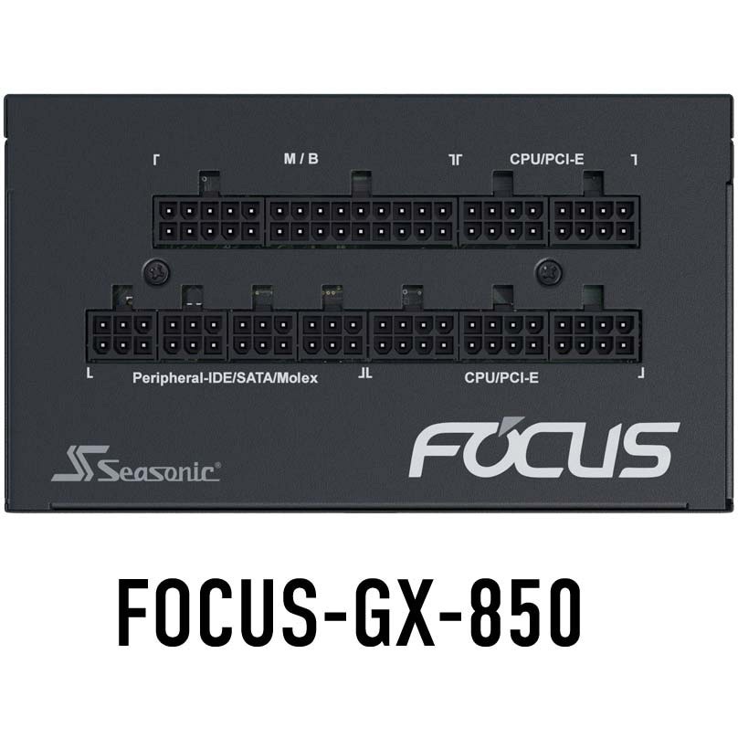 Seasonic FOCUS GX-850 850W 電源ユニット Amazon.com: Seasonic Focus GX-850-850W - 80+ Gold - ATX 3.0