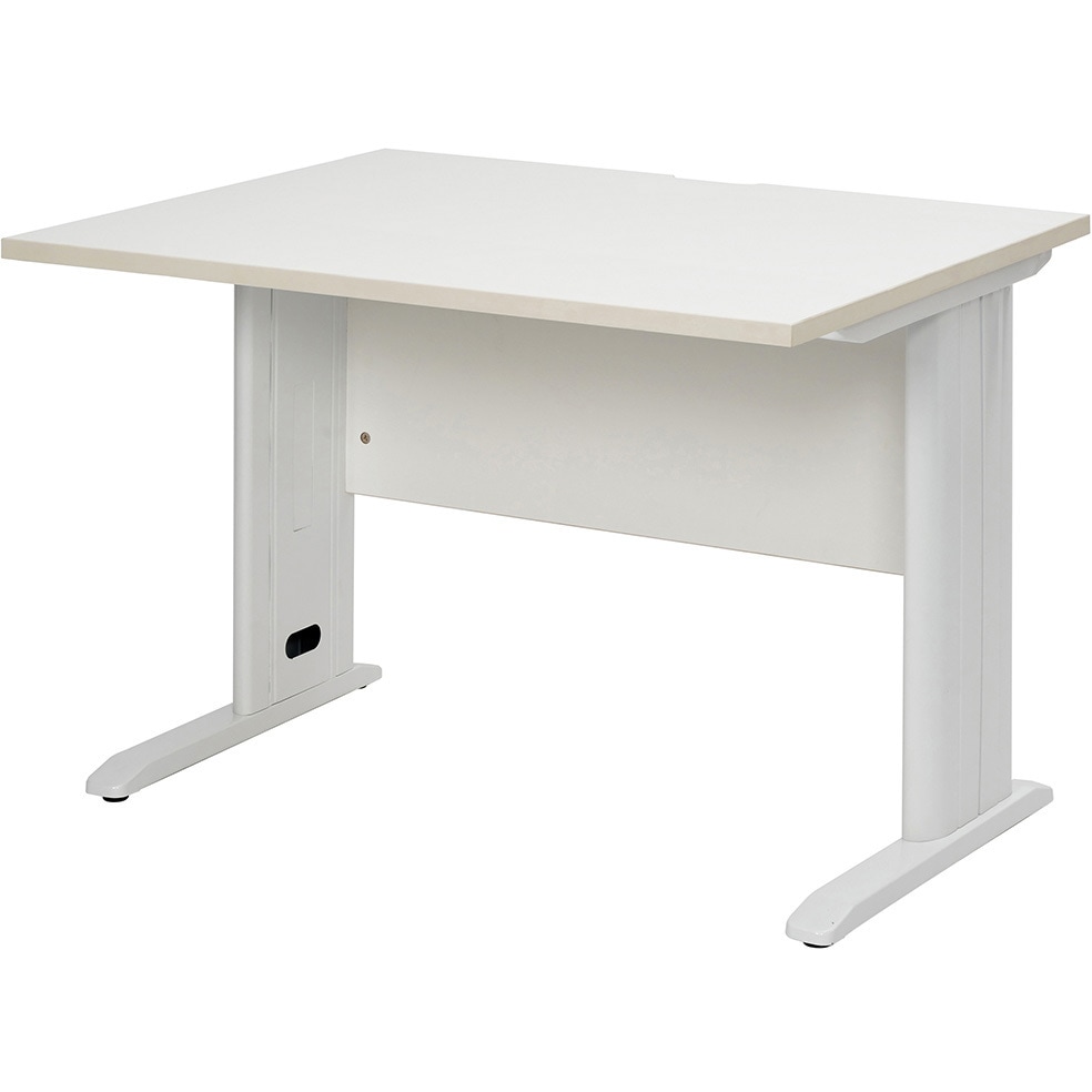 RFSLD-1070WH-WL スチール脚デスク アール・エフ・ヤマカワ 高さ700mm幅1000mm奥行700mm  RFSLD-1070WH-WL