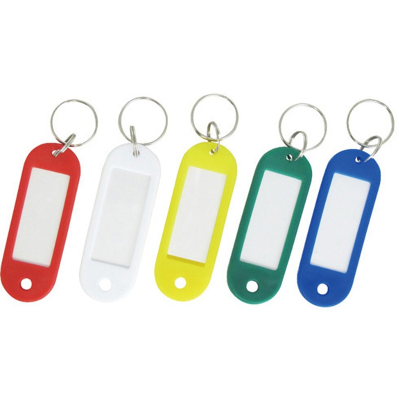 NT-01P ネームタグ 大 ミツヤ 赤・白・青・黄・緑色 縦82mm横21mm 1