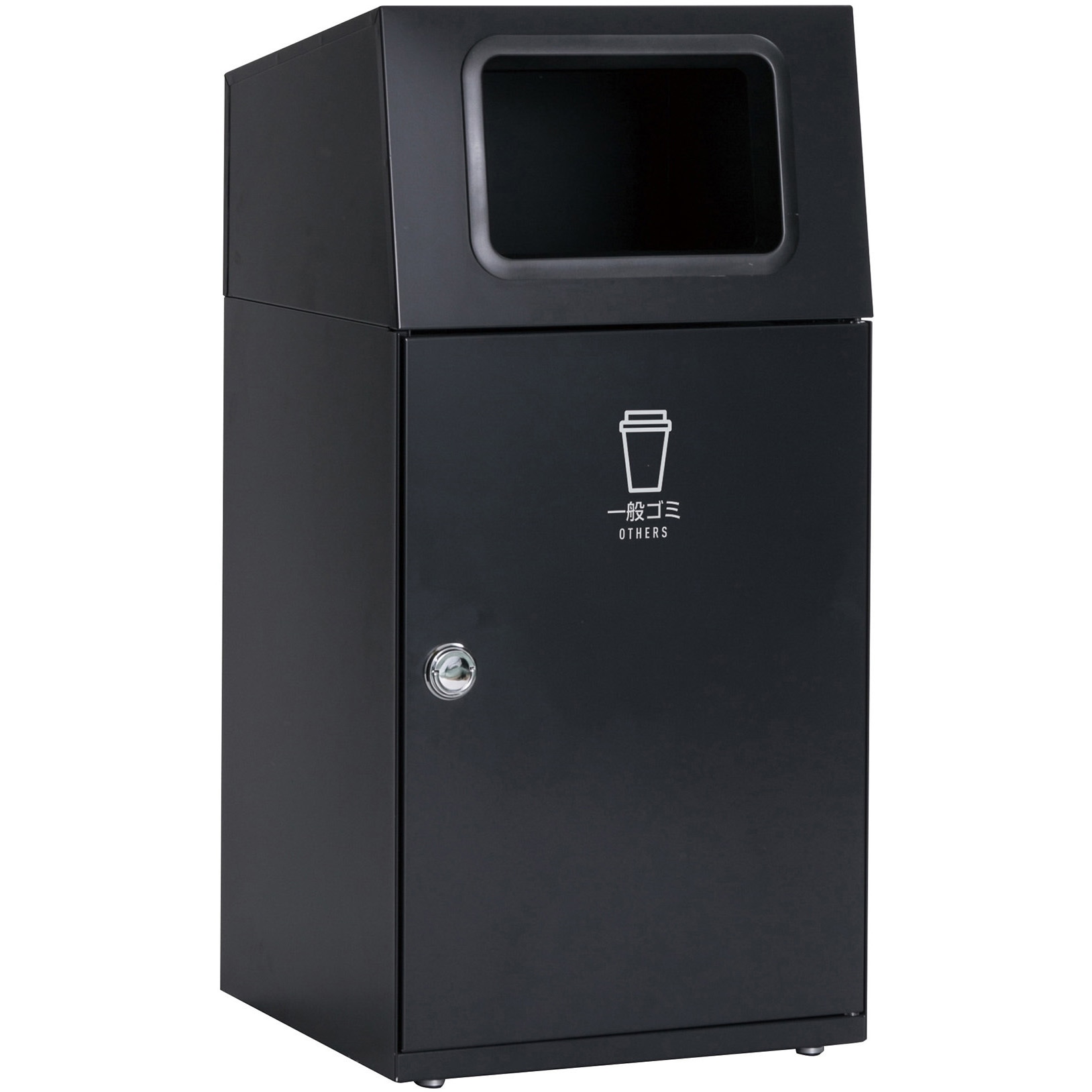 DS-166-010-8 ニートST 一般ゴミ用 テラモト 容量67L 角穴 アーバングレー色   DS-166-010-8