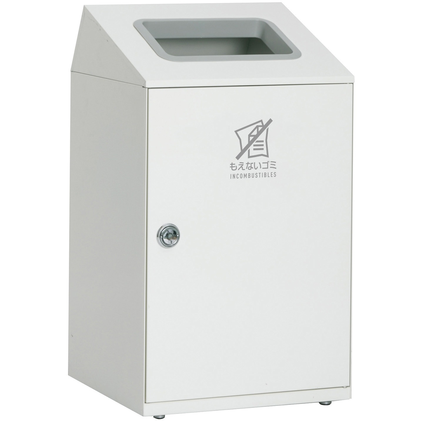 DS-166-312-7 ニートSTF もえないゴミ用 テラモト 容量67L 角穴 オフホワイト色   DS-166-312-7