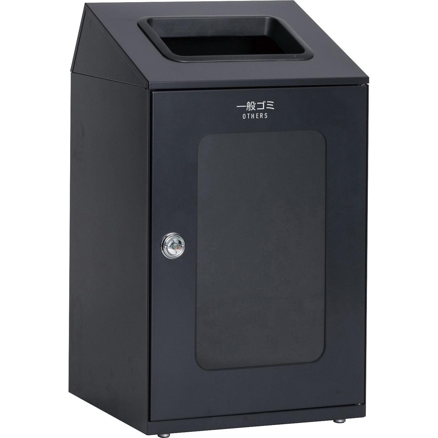 DS-166-350-8 ニートSTF(ミエル) 一般ゴミ用 テラモト 容量80L 角穴 アーバングレー色   DS-166-350-8