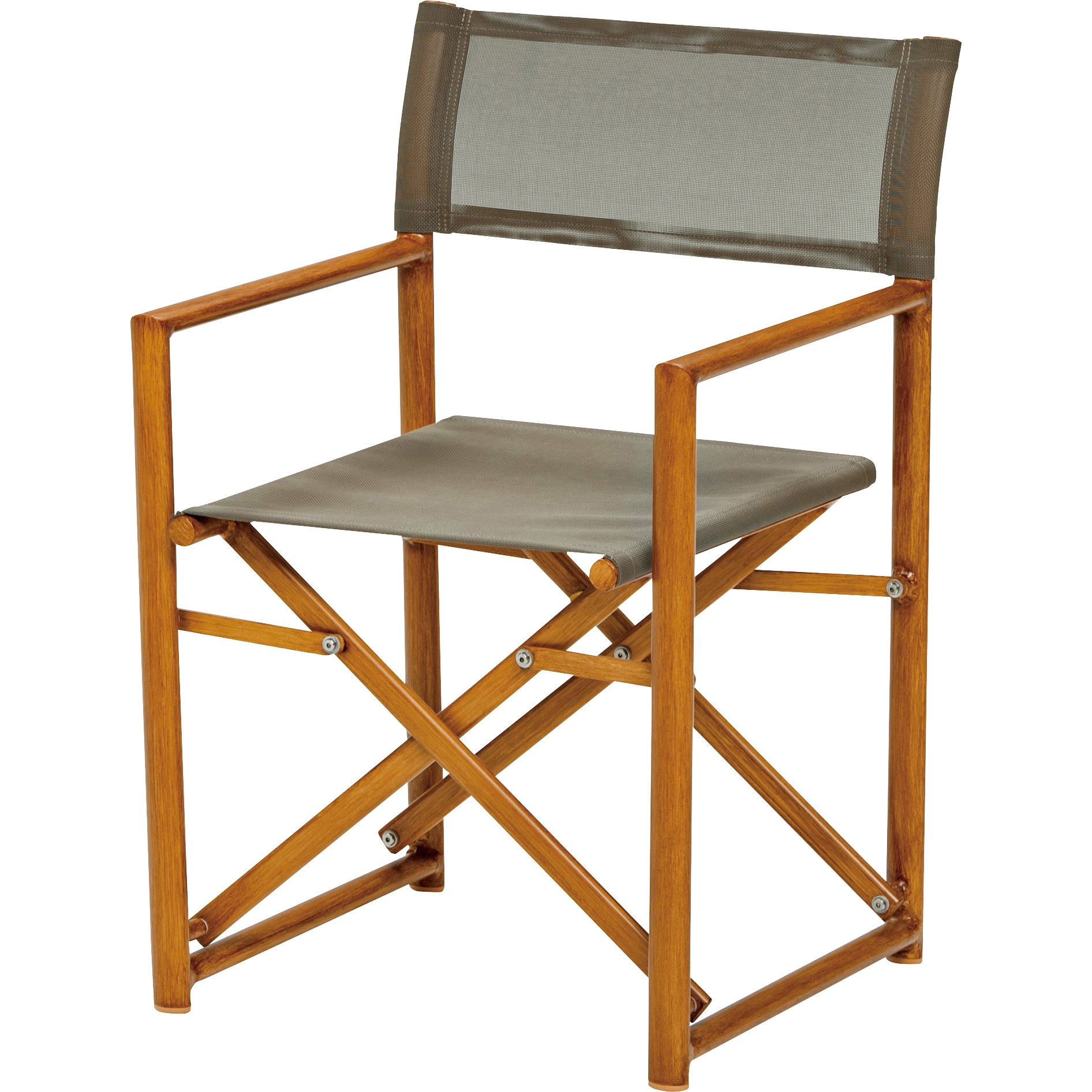 MZ-600-402-0 アルミディレクターチェア テラモト 寸法550×530×840(S450)mm  MZ-600-402-0