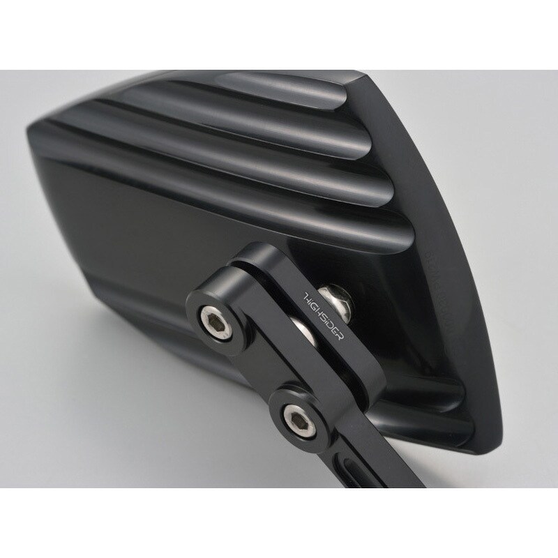 16828 HIGHSIDER バーエンドミラー ハイサイダーウェーブ 1個