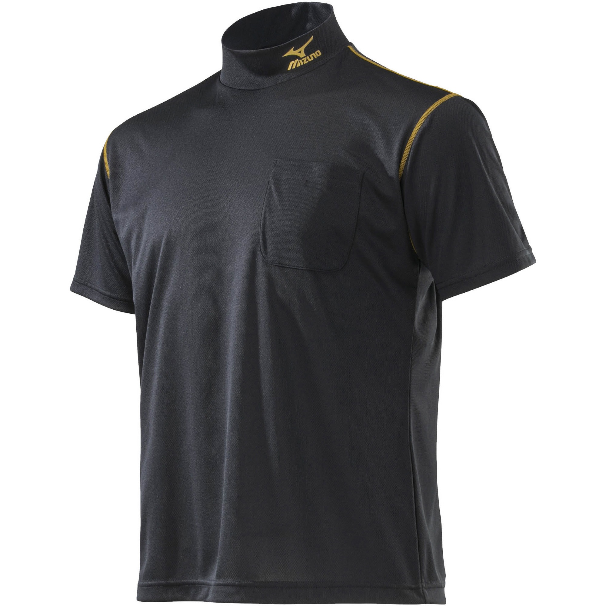 F2JA018299 ハイネックワークシャツ(半袖) mizuno(ミズノ
