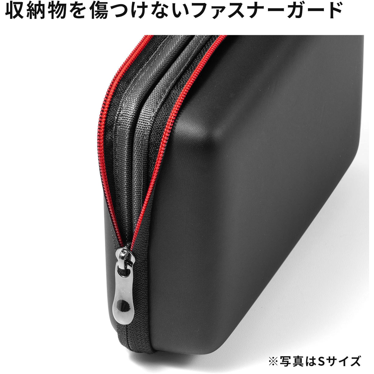 200-BAGIN016BK ポーチ サンワダイレクト ブラック色 - 【通販モノタロウ】