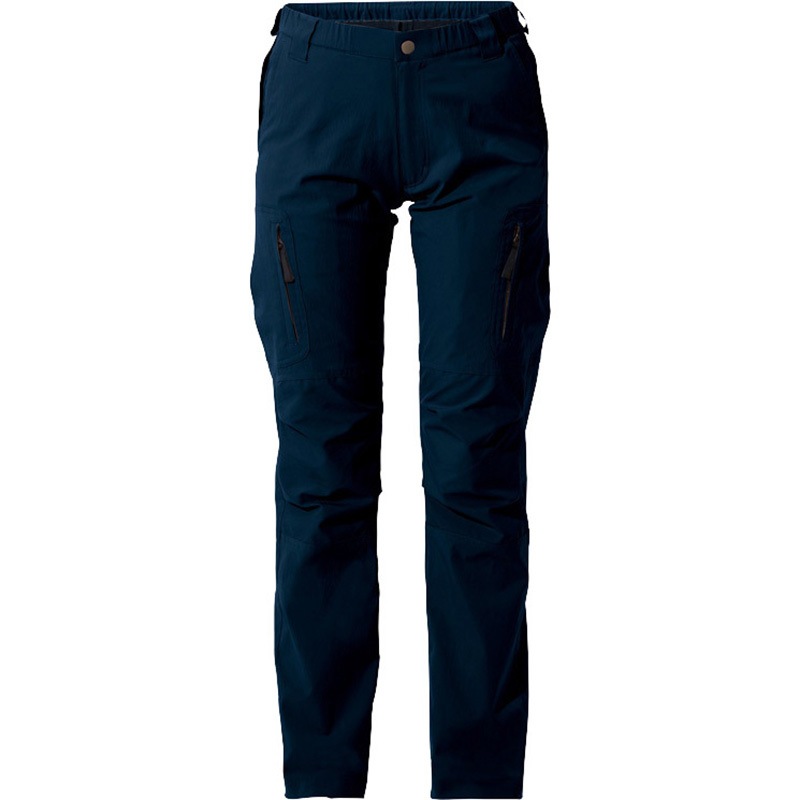 7895 ストレッチカーゴパンツ(ノータック)(腰部サポートベルト対応)(男女兼用) 7895 アイトス ディープネイビー色 サイズSS