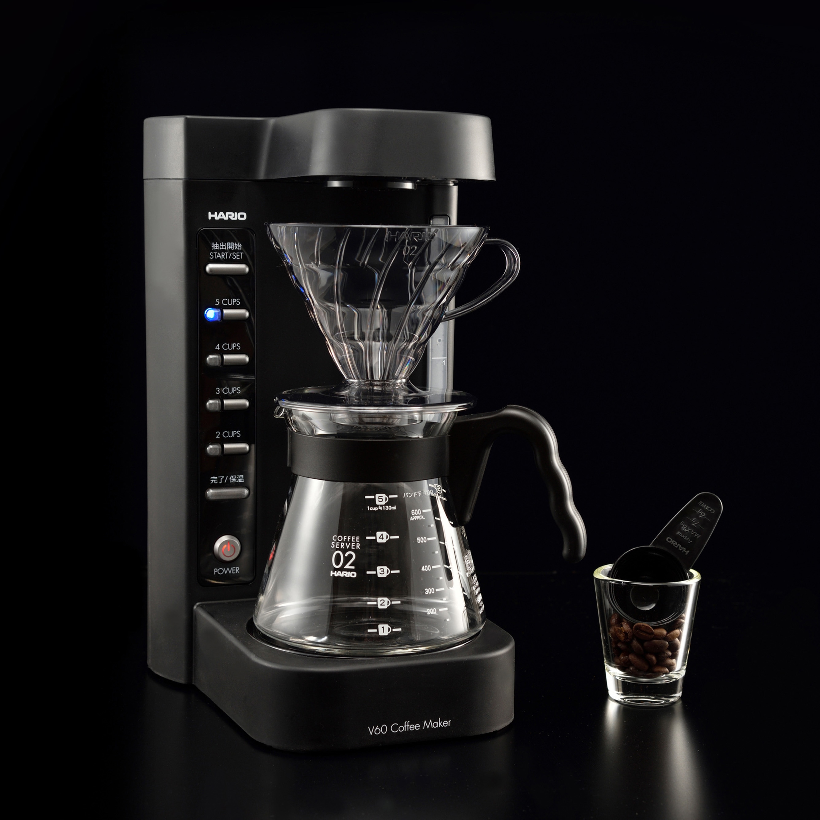 HARIO 珈琲王2 V60 コーヒーメーカー EVCM2-5TB V60珈琲王2コーヒーメーカー 1個 HARIO 【通販モノタロウ】