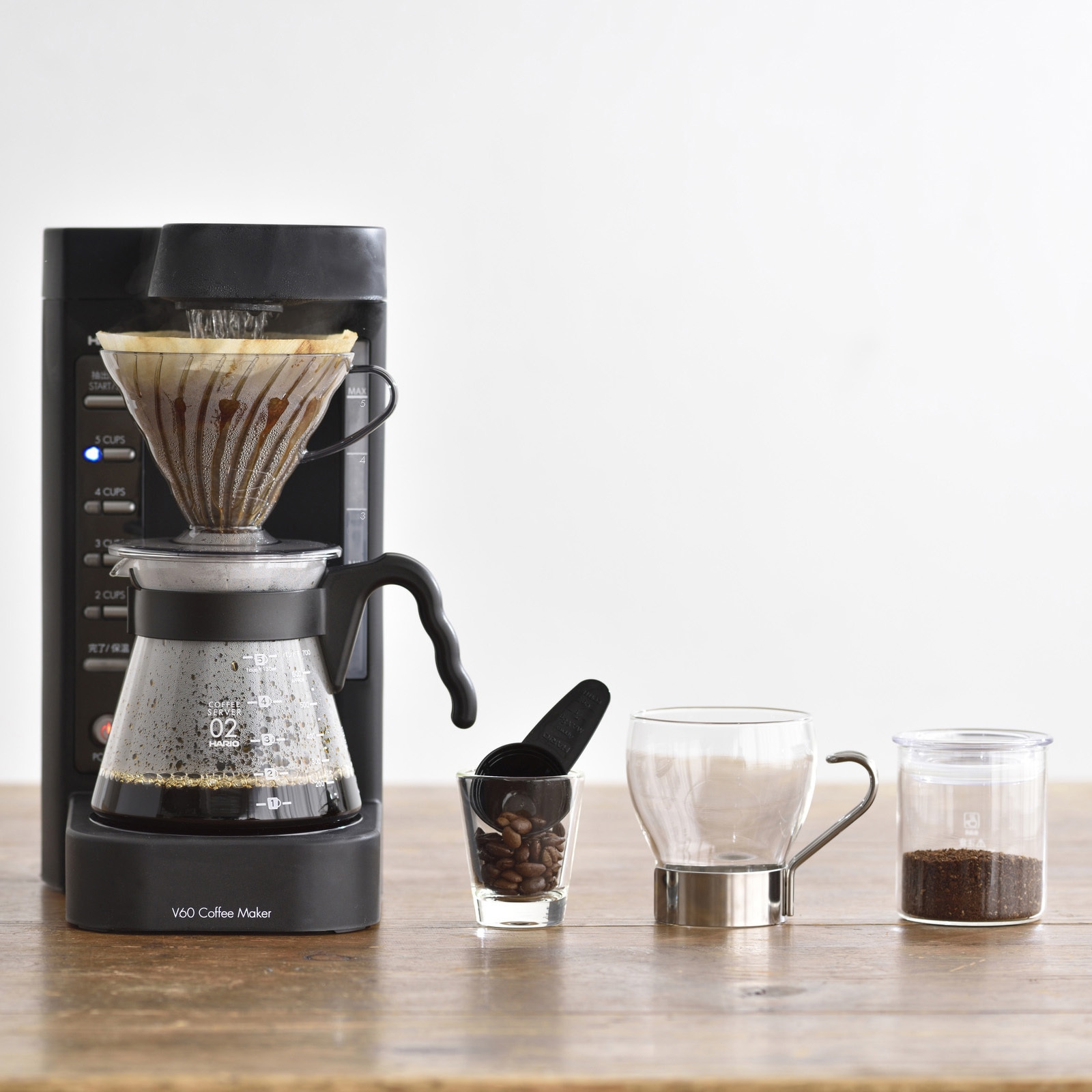 EVCM2-5TB V60珈琲王2コーヒーメーカー 1個 HARIO 【通販モノタロウ】