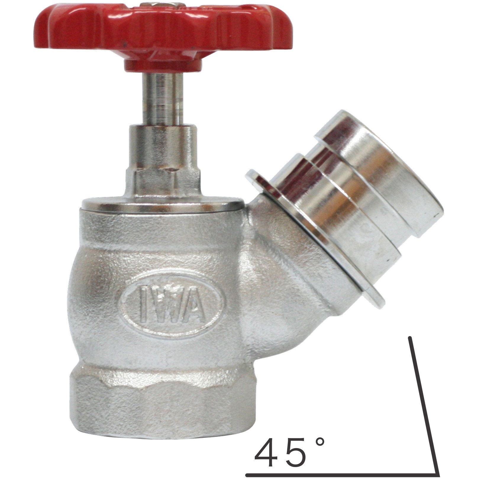 31SV4045B 散水栓 固定バルブ(1.6MPa高圧散水栓)45° 1個 岩崎製作所 【通販モノタロウ】