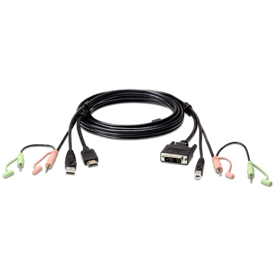2l 7d02dh Aten 1 8m Usb Kvmケーブル Hdmi Dvi D変換機能 オーディオコネクター付属 1個 Aten 通販サイトmonotaro 54036265