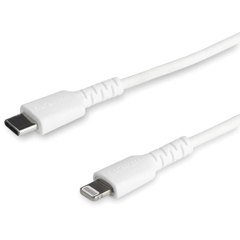 RUSBCLTMM2MW 高耐久Lightning - USB-Cケーブル/アラミド繊維補強/iPhone 12、iPad対応/Apple MFi認証/ アップルライトニング - USB Type-C充電同期ケーブル 1個 StarTech.com 【通販モノタロウ】