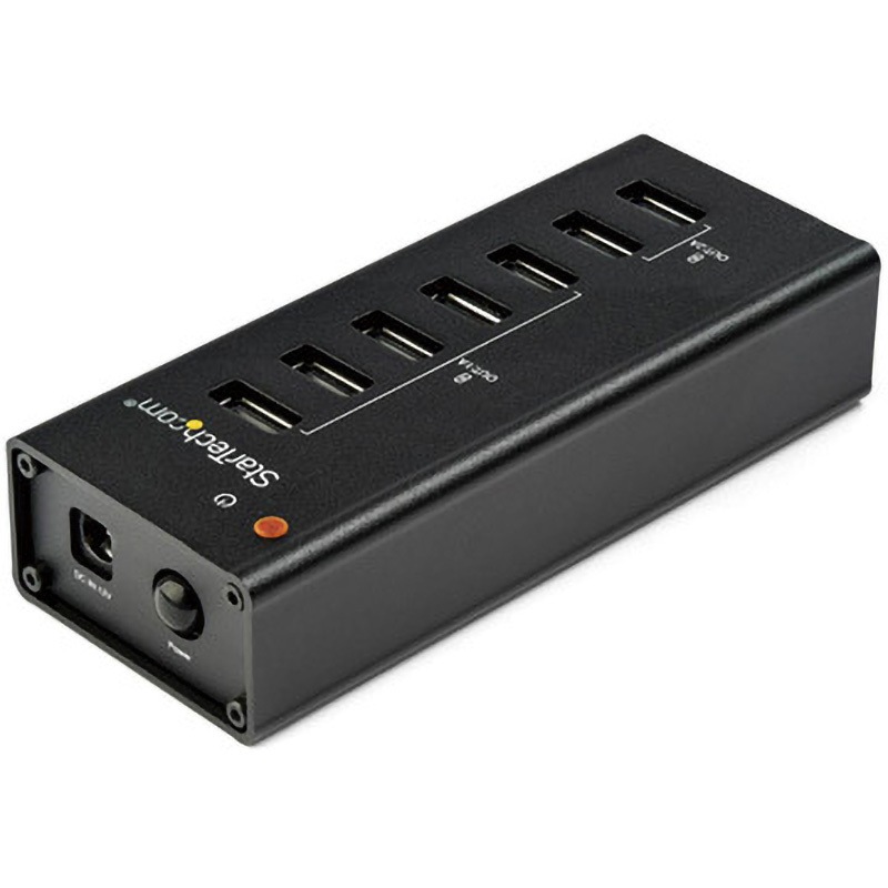 ST7C51224 USBスマホ充電器 7ポート搭載 5x 1A/2x 2A スタンドアローン