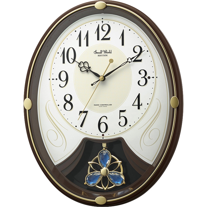 リズム　rhythm 4MN556RH06 電波掛時計 Amazon.co.jp: リズム(RHYTHM) 掛け時計 電波時計