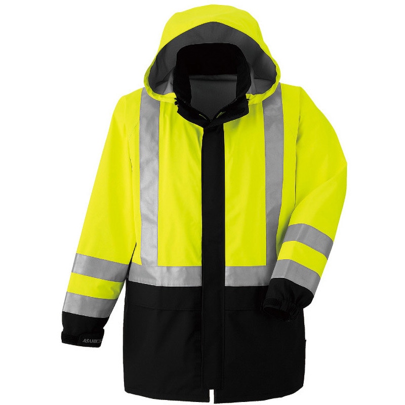 51019 ゴアテックスレインコート(高視認タイプ) 51019 Asahicho(旭蝶繊維) サイズS