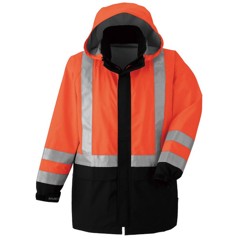51019 ゴアテックスレインコート(高視認タイプ) 51019 Asahicho(旭蝶繊維) サイズL