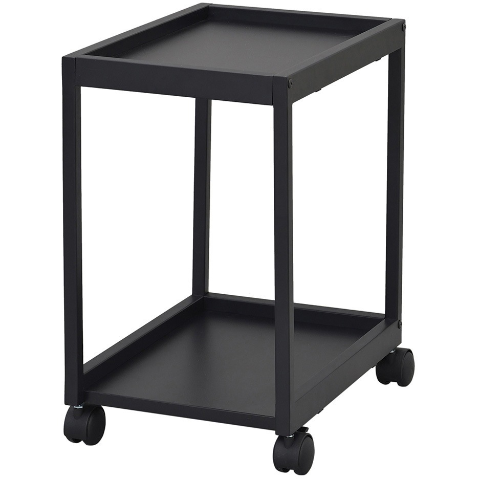 RFFWG-2BK リスム フリーアドレス用ワゴン 2段 アール・エフ・ヤマカワ ブラック色