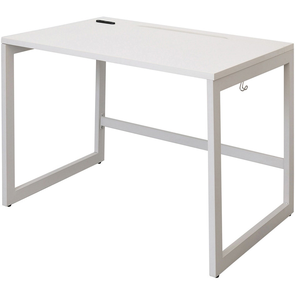 RFFLD-1070WH-WL リスム デスクW1000×D700 2ヶ口コンセント付き アール・エフ・ヤマカワ 高さ720mm  RFFLD-1070WH-WL