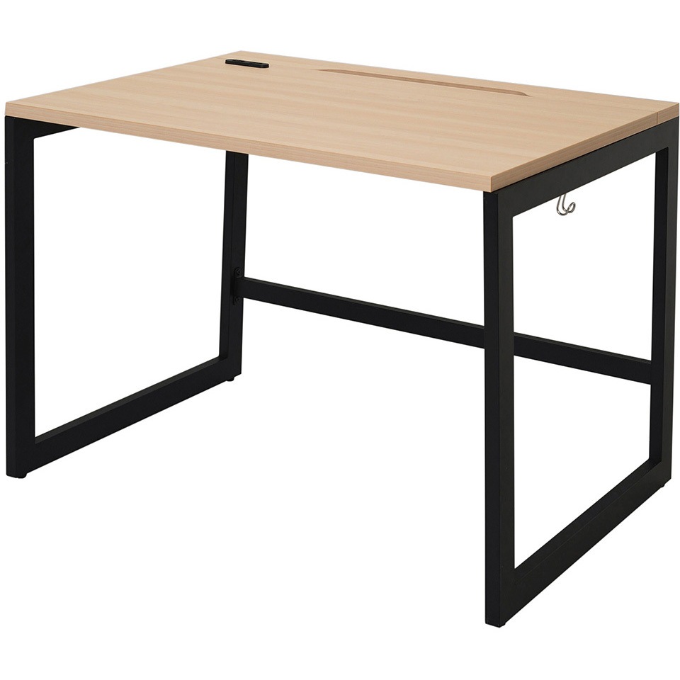 RFFLD-1070NA-BL リスム デスクW1000×D700 2ヶ口コンセント付き アール・エフ・ヤマカワ 高さ720mm  RFFLD-1070NA-BL