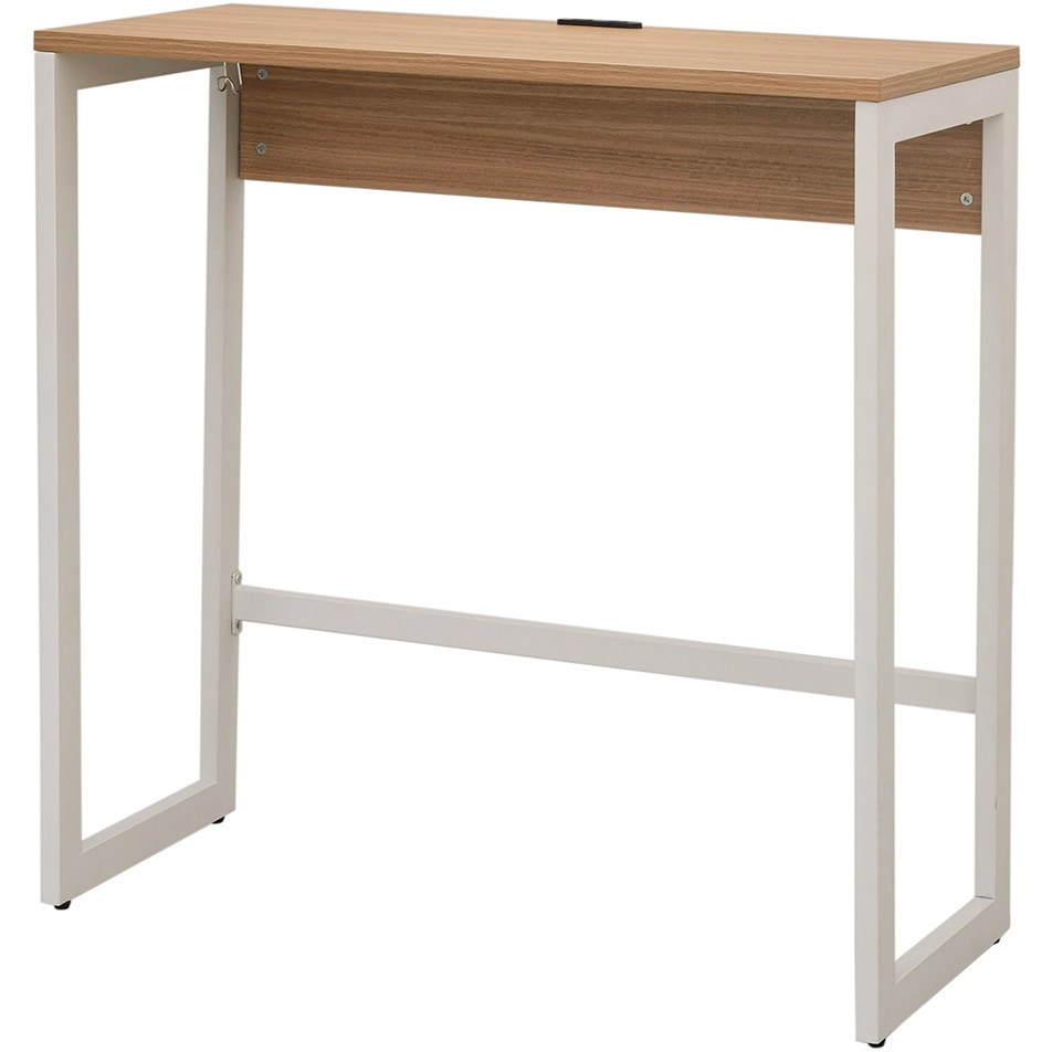 RFFHD-1045DM-WL リスム ハイデスク 2ヶ口コンセント付き アール・エフ・ヤマカワ 四角 ウォルナットC色 ホワイト 幅1000mm奥行450mm高さ1050mm  RFFHD-1045DM-WL 18,706円