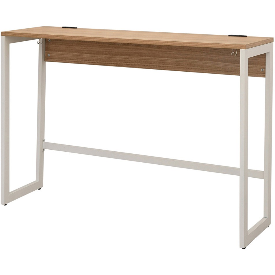 RFFHD-1545DM-WL リスム ハイデスク 2ヶ口コンセント付き アール・エフ・ヤマカワ 四角 ウォルナットC色 ホワイト 幅1500mm奥行450mm高さ1050mm  RFFHD-1545DM-WL