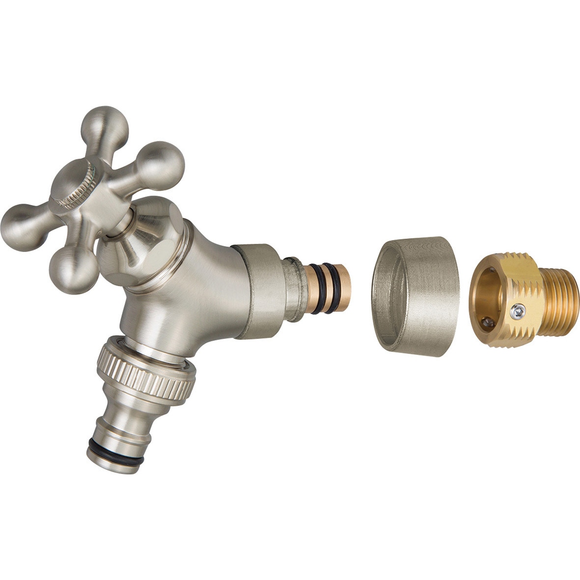 水栓 イージーフォーセット ホース用アダプターセット UNISON(ユニソン