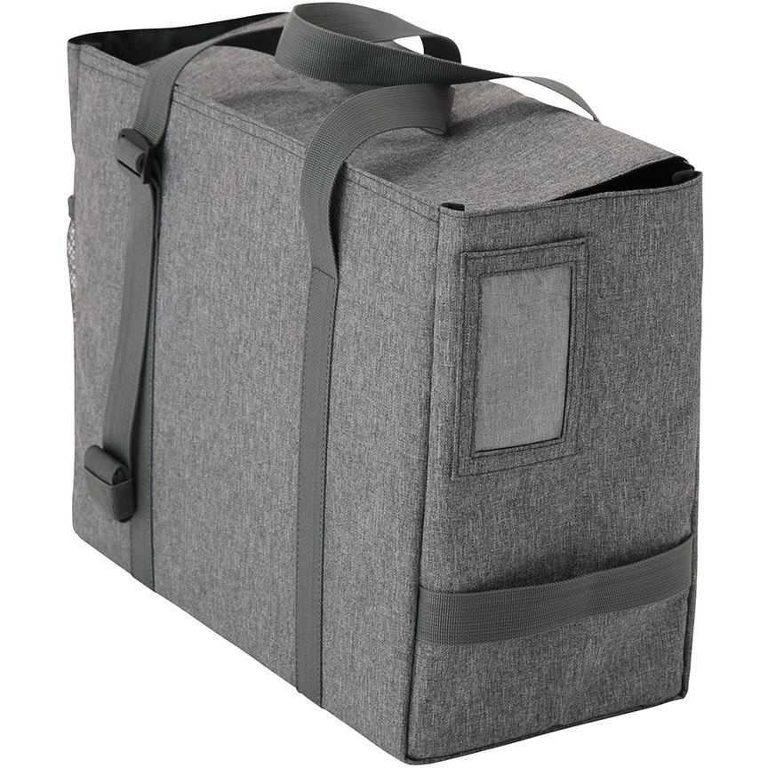 まとめ）ナカバヤシ オフィスキャリングトートA4 CB-274BK 1個 【×