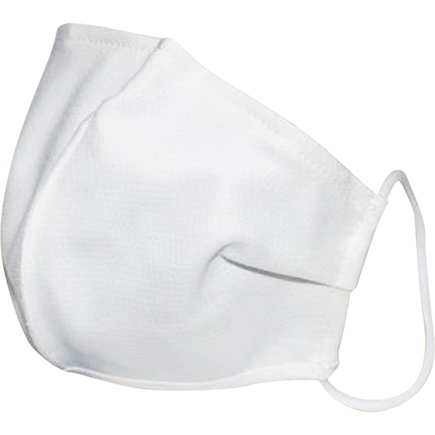 MASK-02 接触冷感マスク(2枚入) コゼットクリエーション 白色 大サイズ