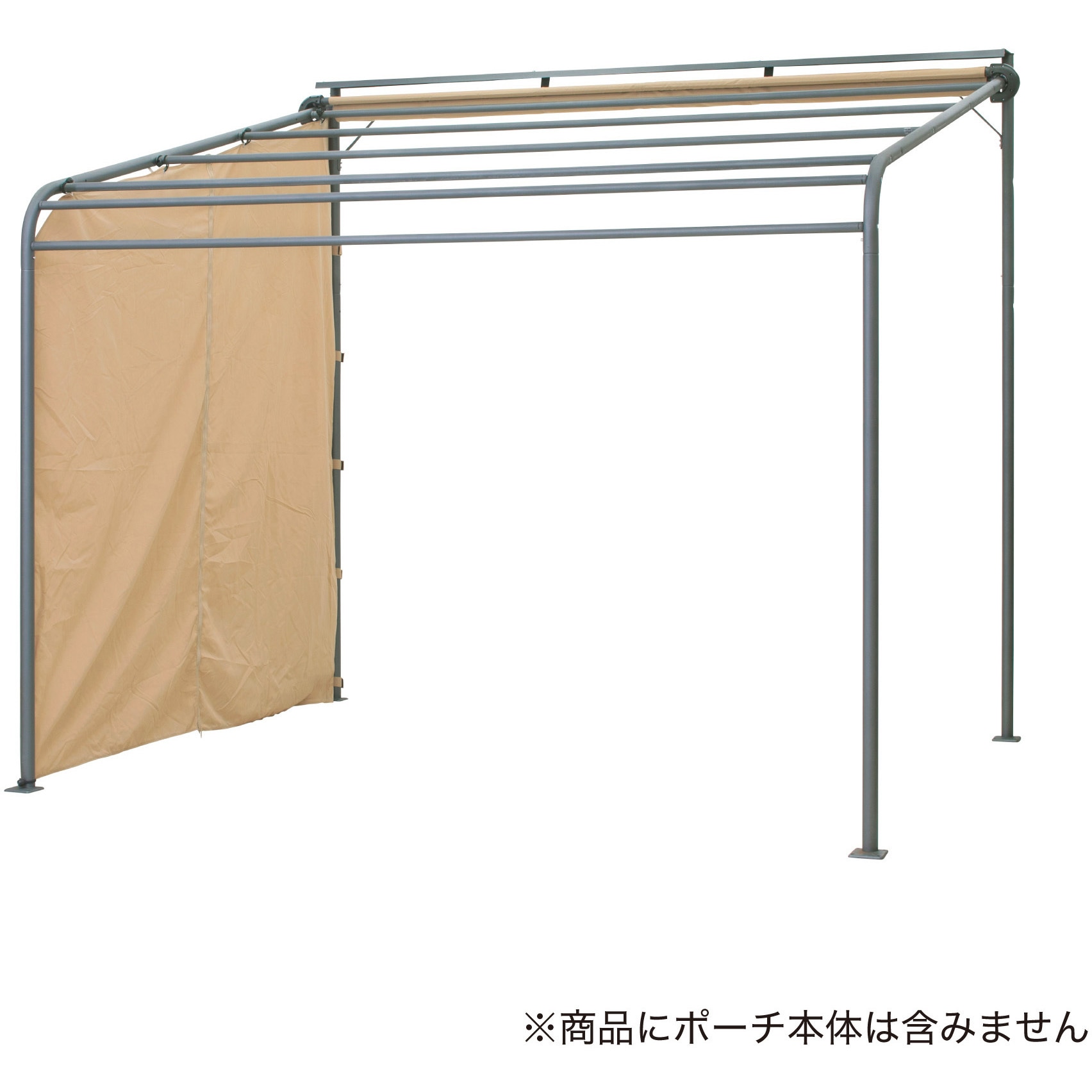 CSA-PSCWG30BE クールサマーオーニングポーチ用サイドシェード タカショー 幅2490mm  CSA-PSCWG30BE