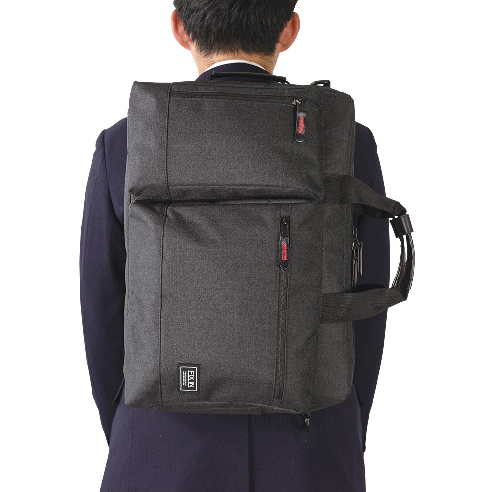 CB-276BK 3WAYキャリングバッグ ナカバヤシ ブラック色 CB-276BK 