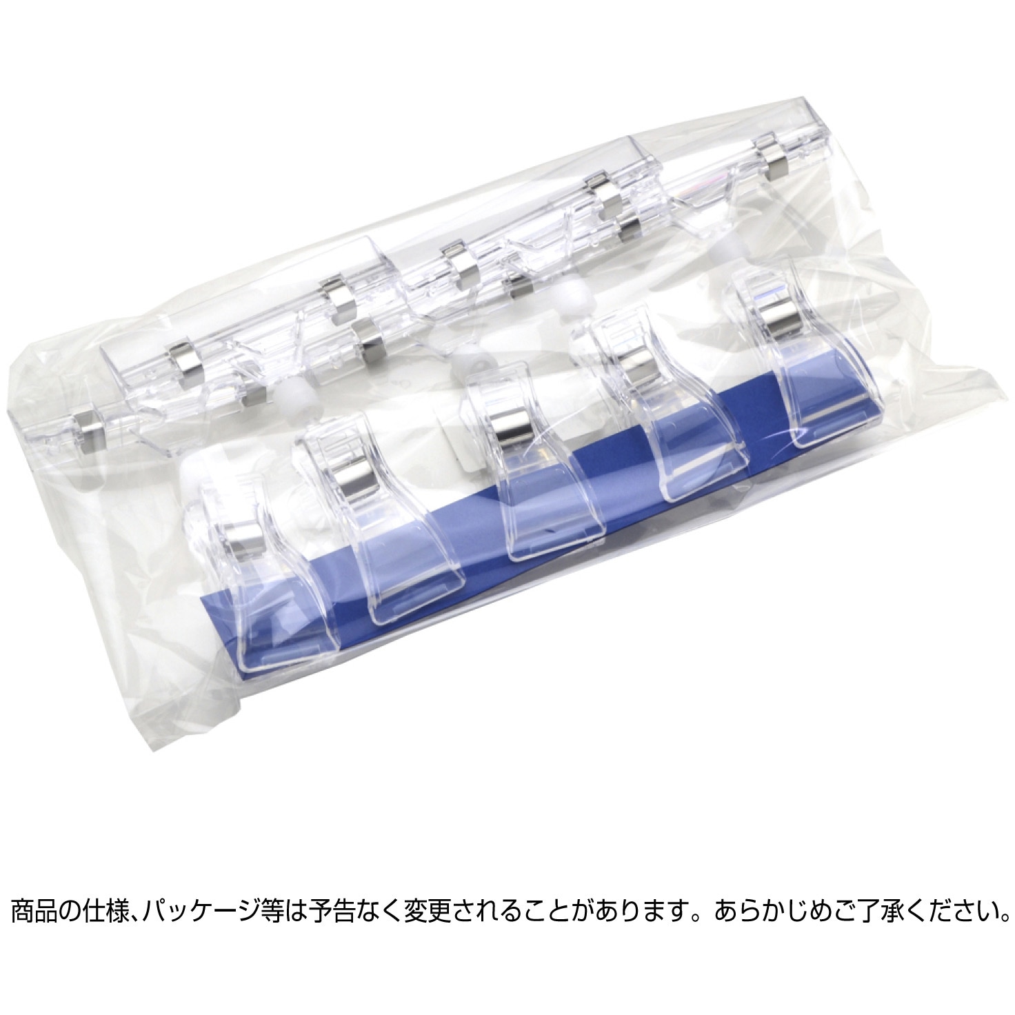 34-2021 カード立 ササガワ クリップ式 縦100mm横80mm 1箱(5個×2袋) 34