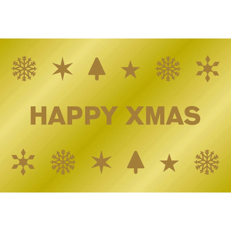 41-3790 食品表示ラベル シール SLラベル 催事 ササガワ 種別HAPPYXMAS 縦40mm横60mm 1冊(500片) 41-3790