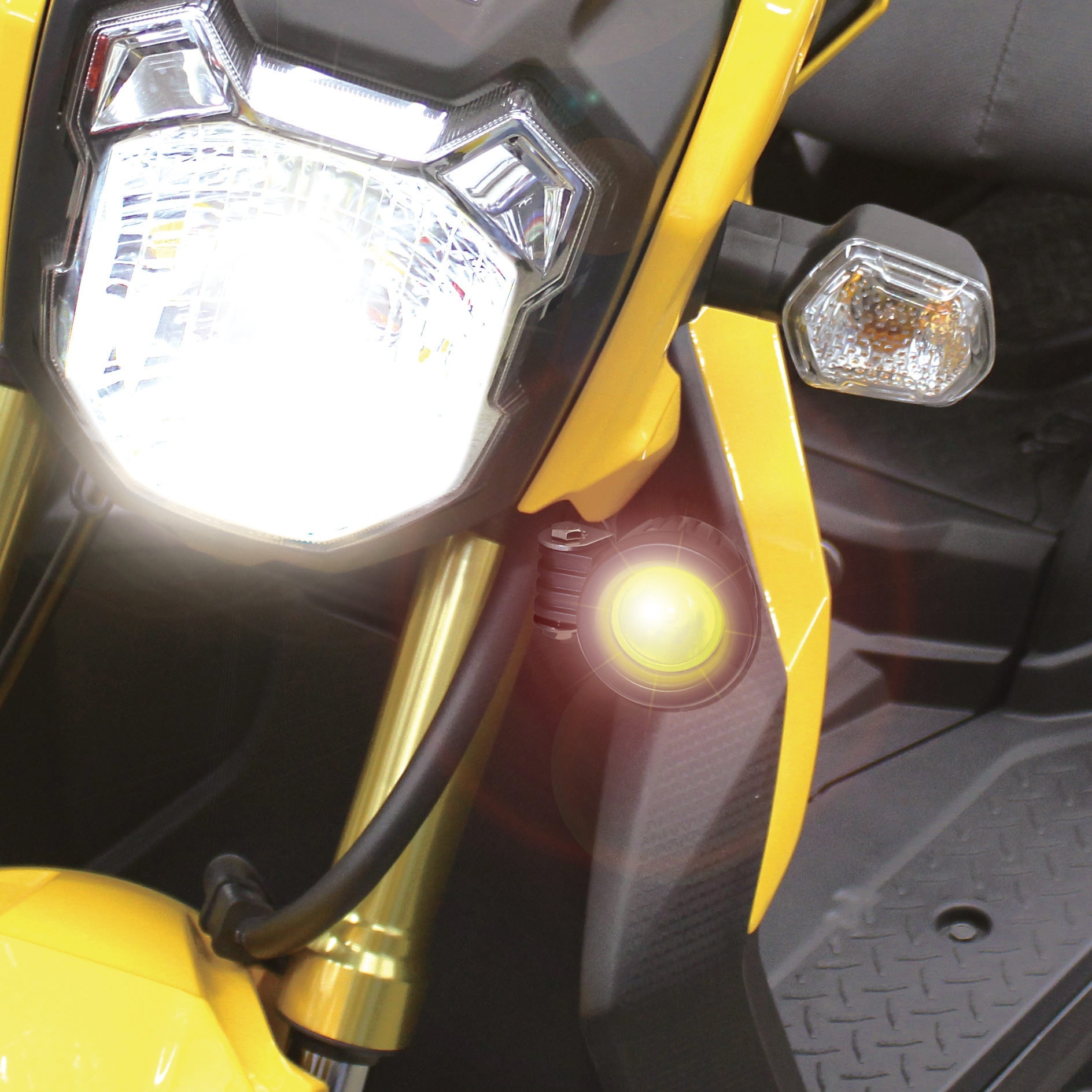D-1678 MOTO LEDフォグランプ 10W 1個 DELTA(デルタ) 【通販モノタロウ】
