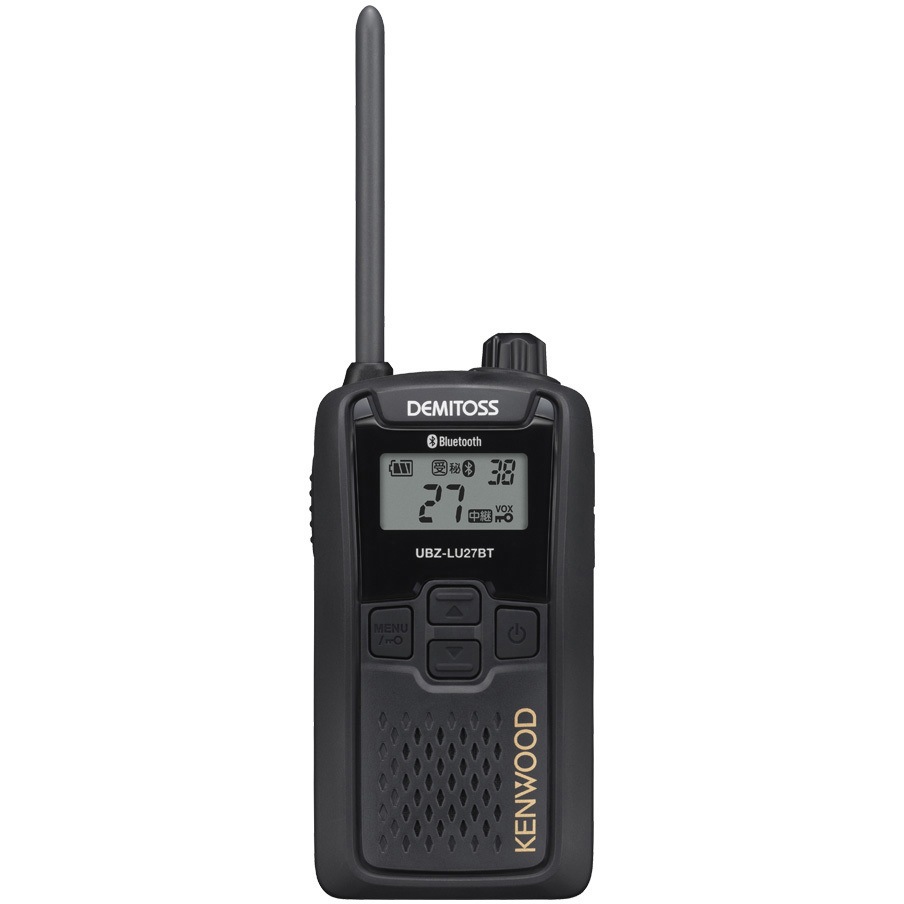 UBZ-LU27BT 特定小電力トランシーバー UBZ-LU27BT Bluetooth対応 ケンウッド(KENWOOD)トランシーバー 無線機 インカム 1個 KENWOOD 【通販モノタロウ】