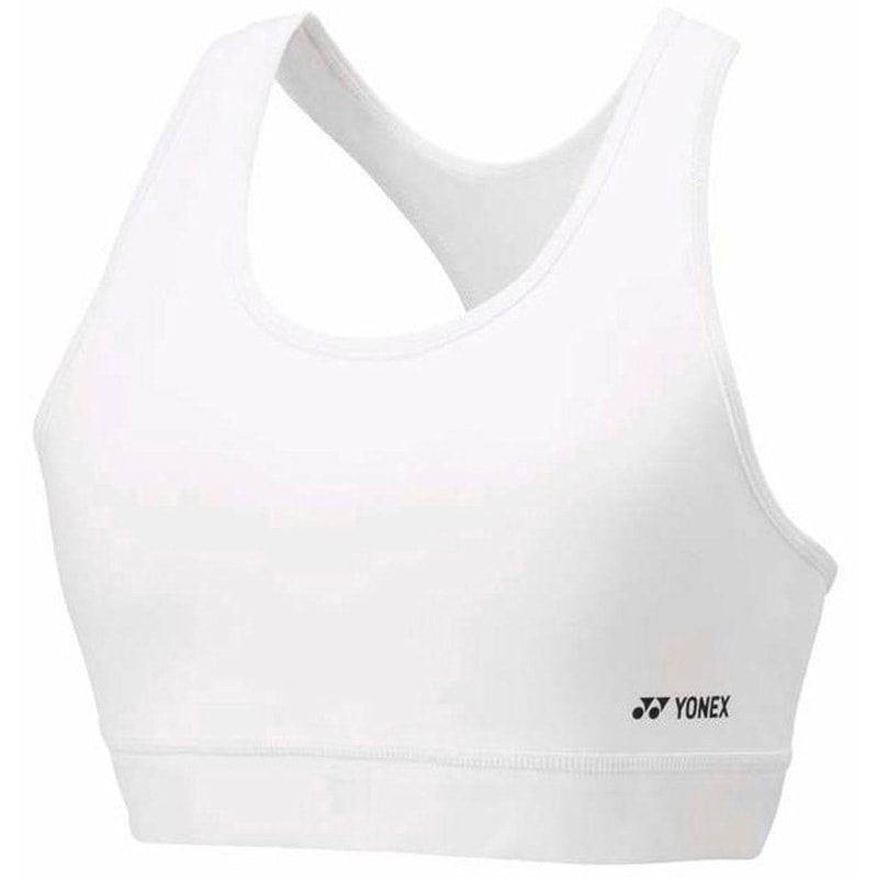 46056W WOMEN スポーツブラ ヨネックス(YONEX) ホワイト色 サイズS  46056W