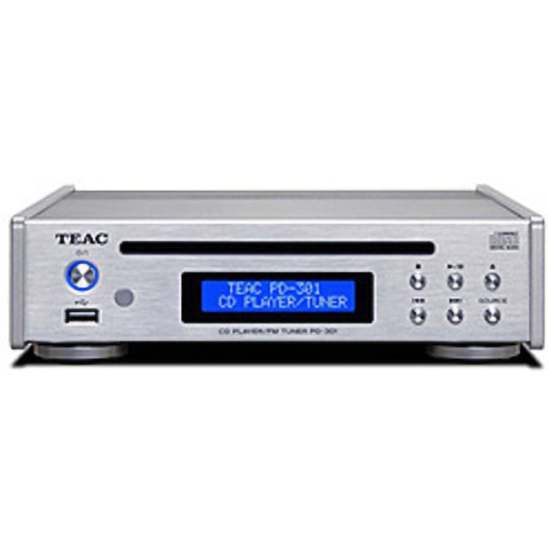 PD-301-X/S ワイドFMチューナー搭載CDプレーヤー 1台 TEAC 【通販