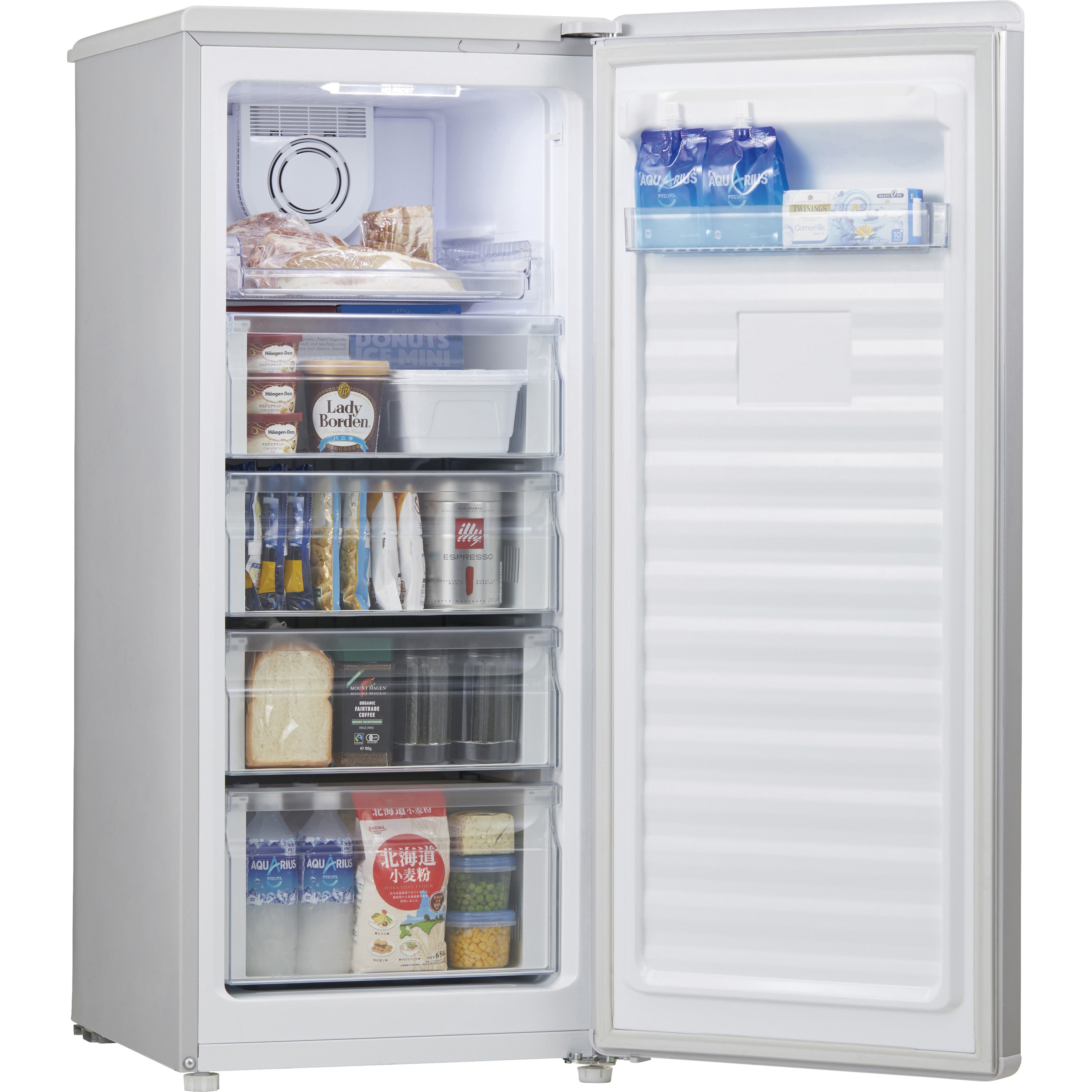 aiHaierハイアール 　冷凍庫 ホワイト JF-NUF138B） JF-NUF138B(S) 冷凍庫 1個 Haier(ハイアール) 【通販モノタロウ】