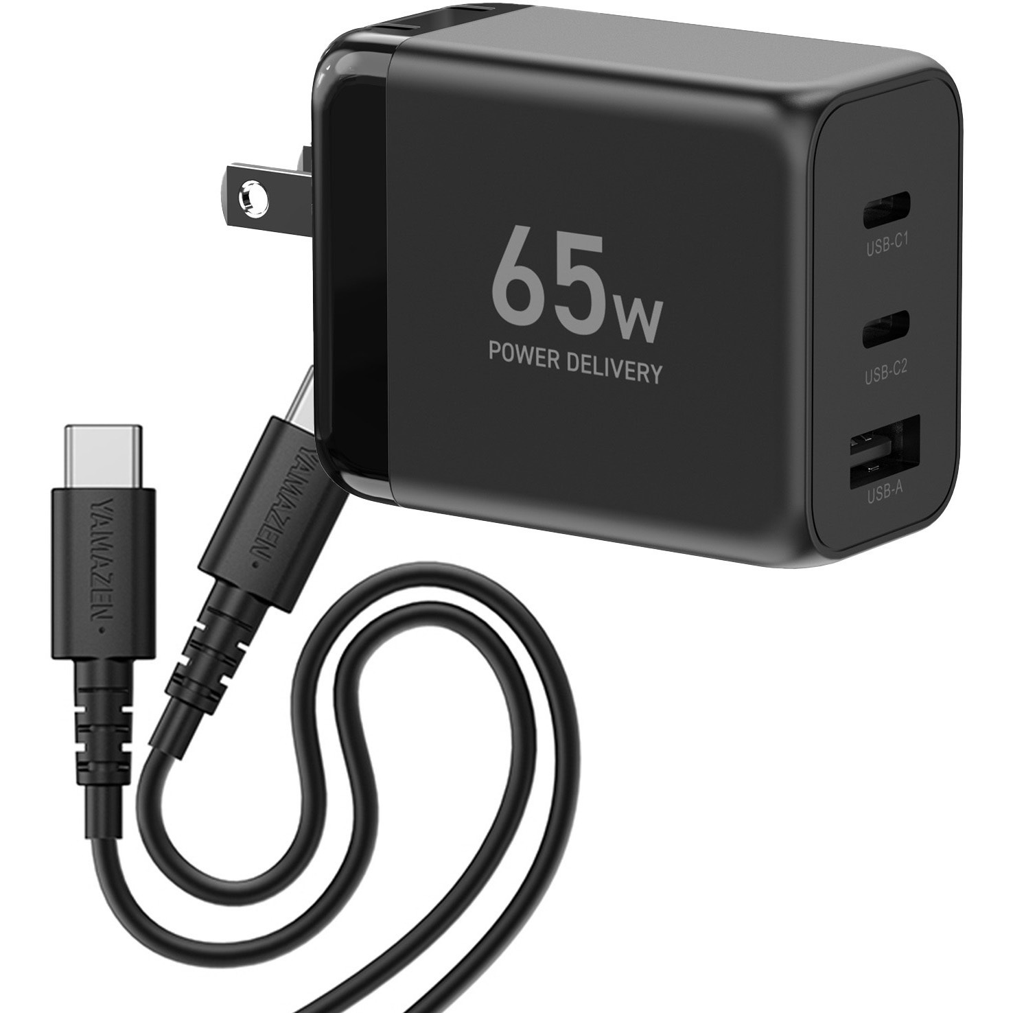 YPD-65CCA+YPDC-6015S PD対応 アダプター ケーブル 純正 充電器 20W