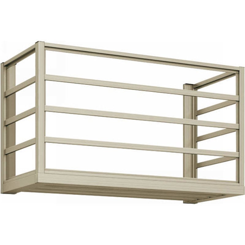 JFBM1006-02 エアコン室外機置き 横格子 1台 YKK AP 【通販