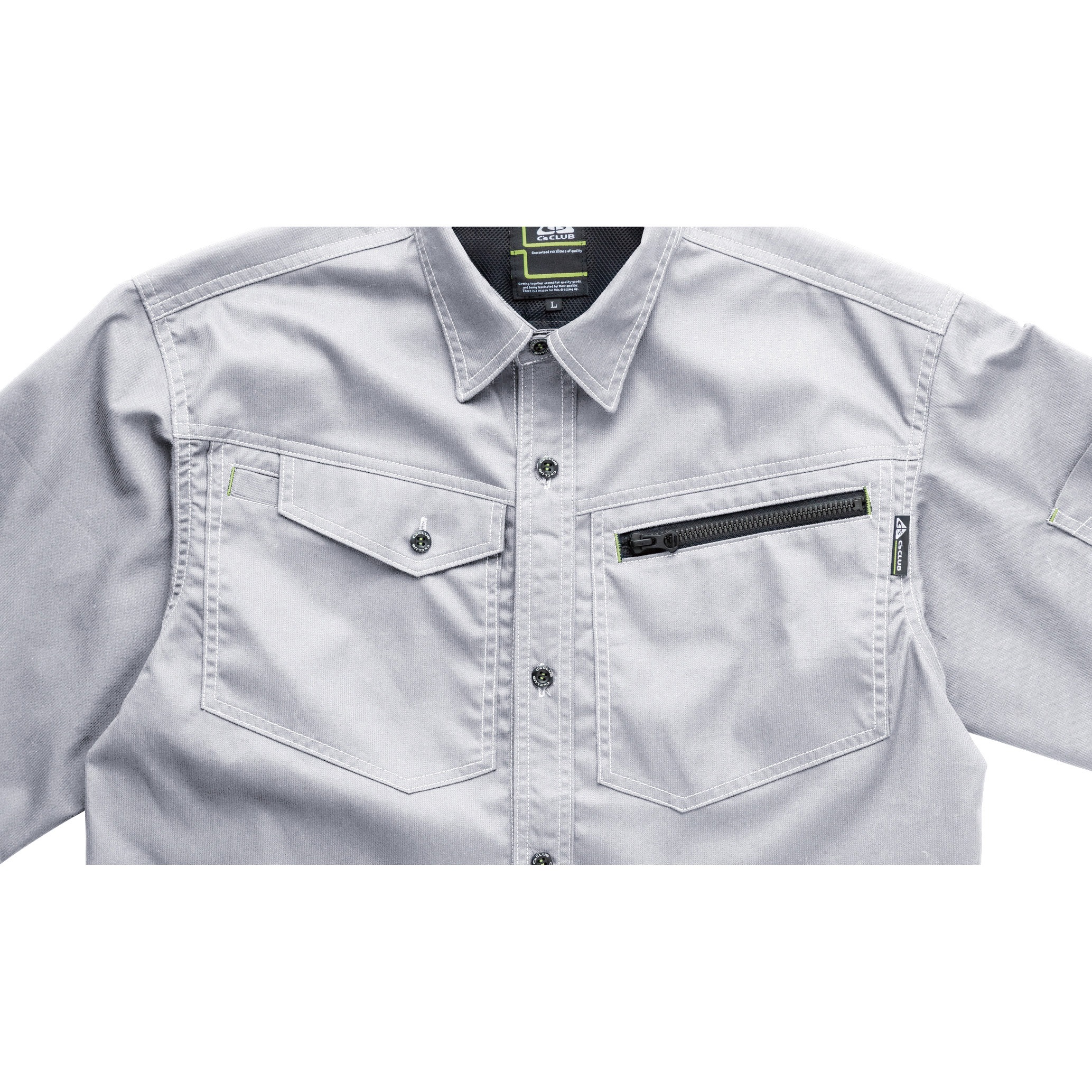 【期間限定】 2904 C's CLUB ドビーストレッチT/C半袖シャツ 2904 CUC(中国 WorkUtility&SafetyClothing