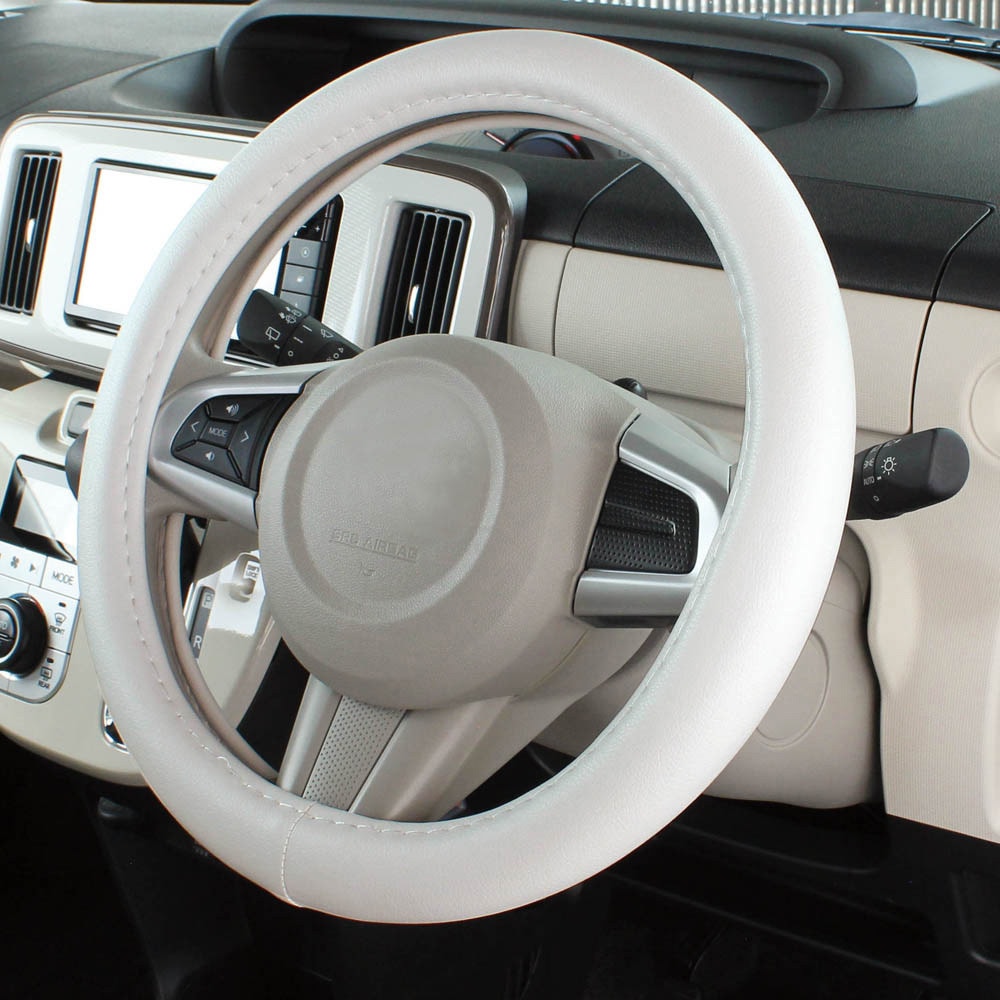 かぽっとハンドルカバー ベーシックレザー 槌屋ヤック 車用ハンドル