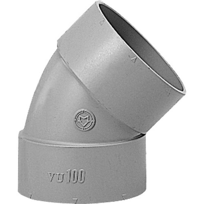 VU45L200 VU継手 VU45°エルボ 前澤化成工業 呼び径200