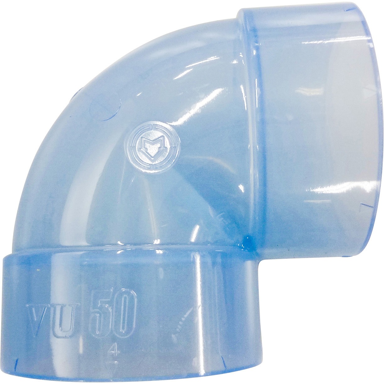 VUL50透明 VU継手 VUエルボ 前澤化成工業 呼び径50 - 【通販 VUL50透明 VU継手 VUエルボ 前澤化成工業 呼び径50 - 【通販