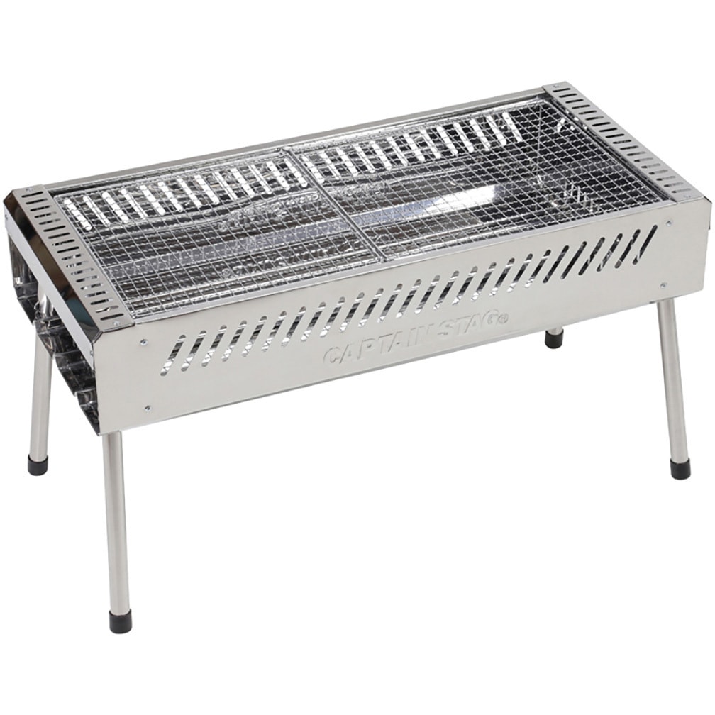 BBQ ステンレスグリル CAPTAIN STAG コンロ/グリル 【通販モノタロウ】