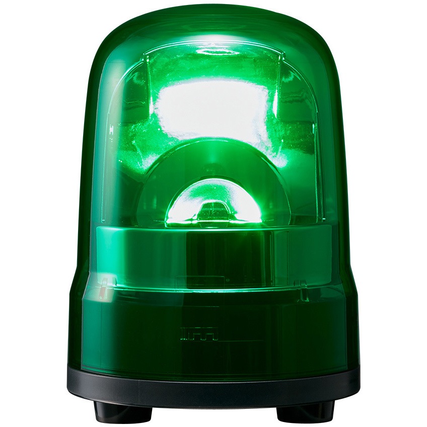 SKH-M1J-G LED回転灯 SKシリーズ パトライト(PATLITE) 緑色 寸法Φ100mm