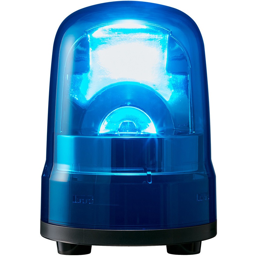 SKH-M2-B LED回転灯 SKシリーズ パトライト(PATLITE) 青色 寸法Φ100mm