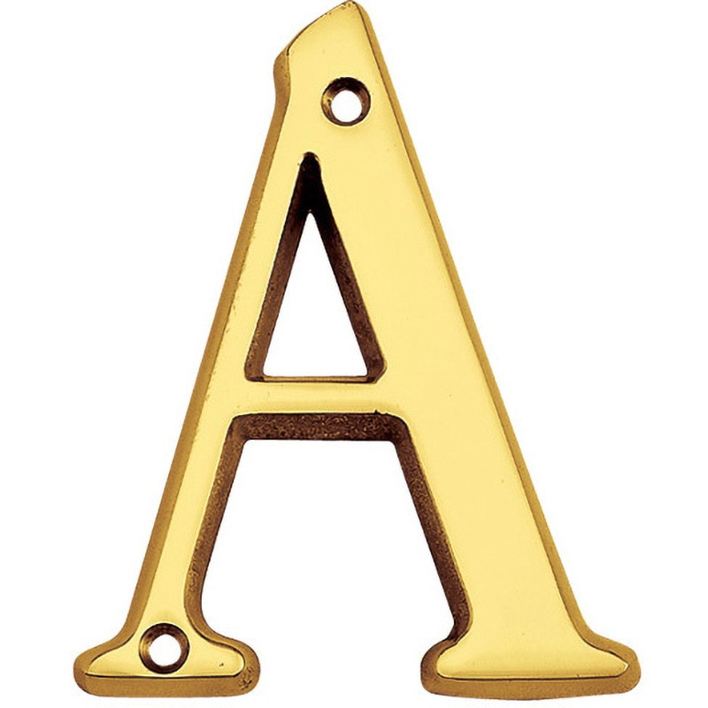 820401 真鍮切り文字(102サイズ) ブラスレター GORIKI ISLAND